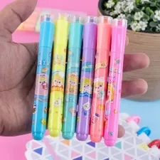 Highlighter Pen Set with Stamp